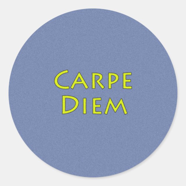 Carpe Diem Stickers (Vorderseite)
