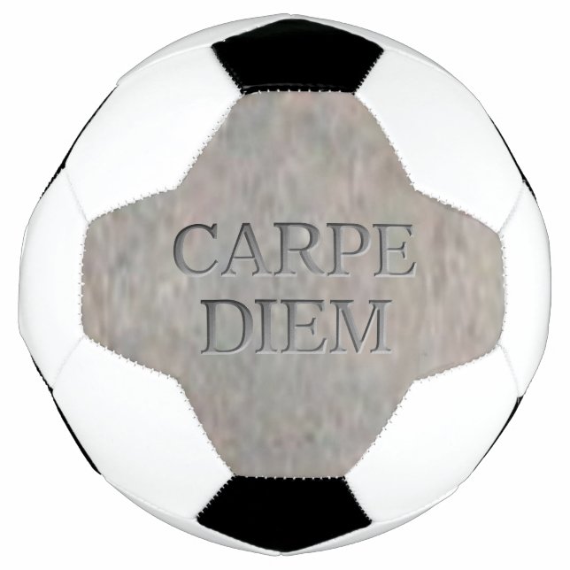 Carpe Diem Stone Fußball (Vorderseite)