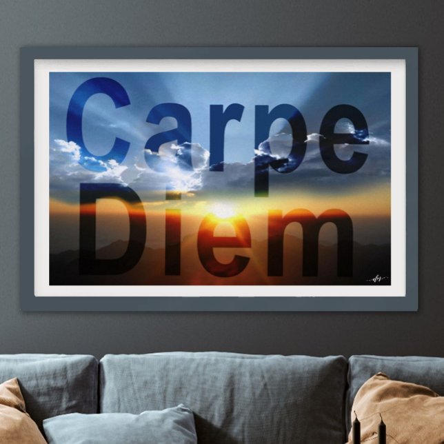 Carpe Diem Sunrise Poster (Carpe Diem)
