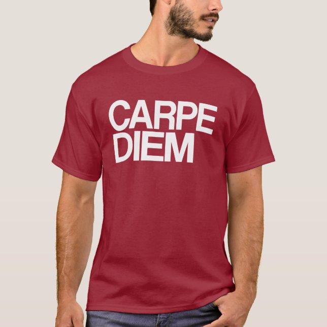 Carpe Diem T-Shirt (Vorderseite)
