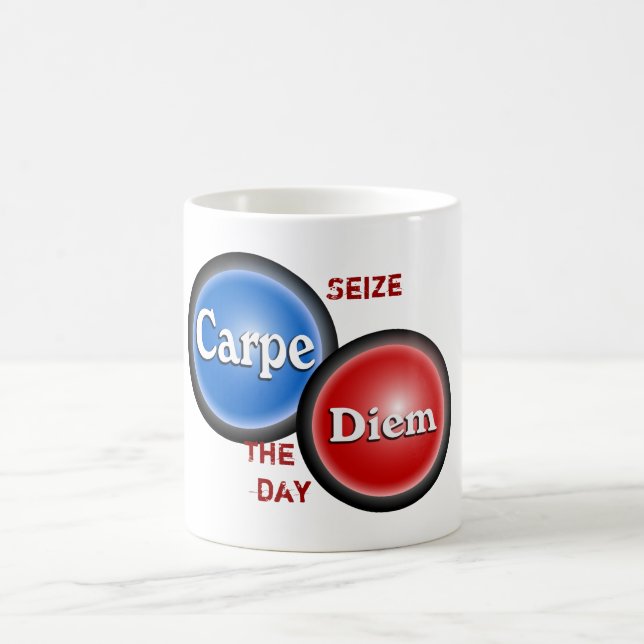 Carpe Diem Tasse (Mittel)