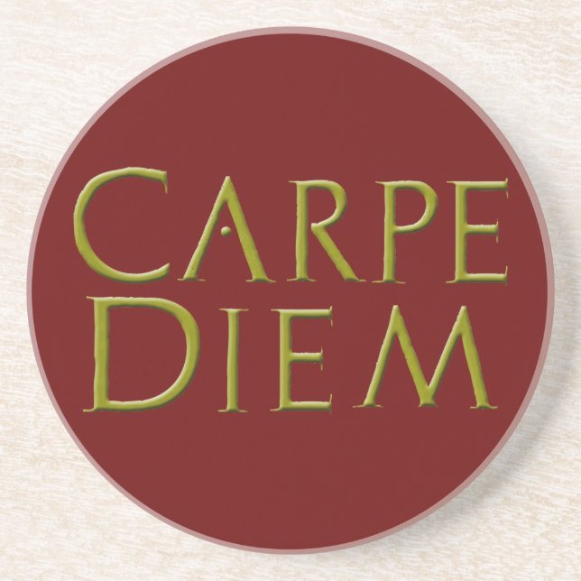 Carpe Diem Untersetzer (Vorne)