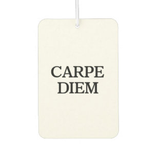 Carpe Diem, Weißkarosserie Autolufterfrischer