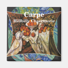 Carpe Hillbilly Charcuterie Cold Cuts Pate T - Shi Magnet