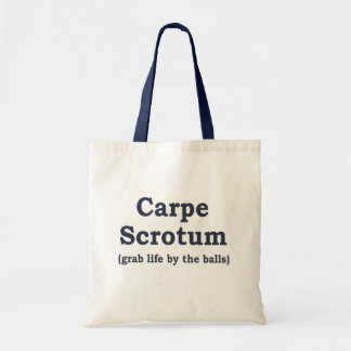 Carpe Skrotum Tragetasche