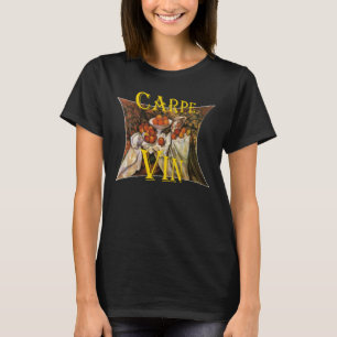 Carpe Vin Vino Wein Zinfandel Tiki Bar Enoteca T-Shirt