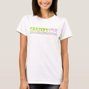 Carpent-SIE: Weißer T - Shirt