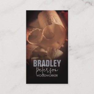 Carpenter Carpentry Woodworking Business Card Visitenkarte