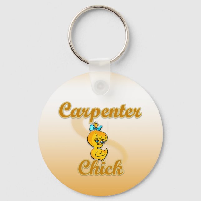 Carpenter Chick Schlüsselanhänger (Vorderseite)
