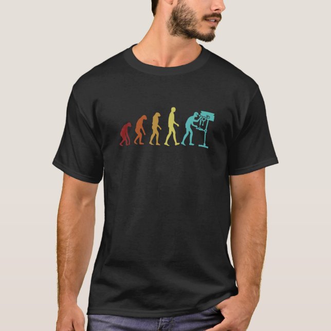 Carpenter-Evolution-Carpenter für Holzmechanik T-Shirt (Vorderseite)