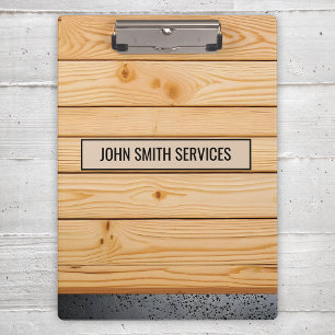 Carpenter Handyman Renovations Services Wood Klemmbrett