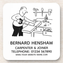 Carpenter & Joiner Beverage Coaster Getränkeuntersetzer