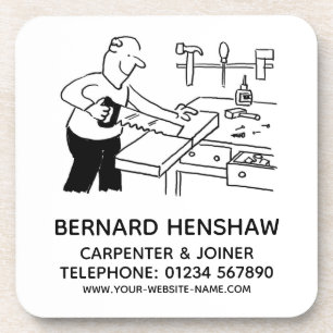 Carpenter & Joiner Beverage Coaster Getränkeuntersetzer