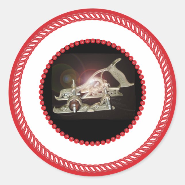 Carpenter Tool Jesse Tree Sticker (Vorderseite)