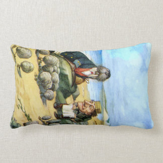 Carpenter und Walrus im Wunderland Lendenkissen