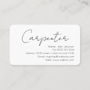 CARPENTER-Visitenkarte bearbeitet Visitenkarte