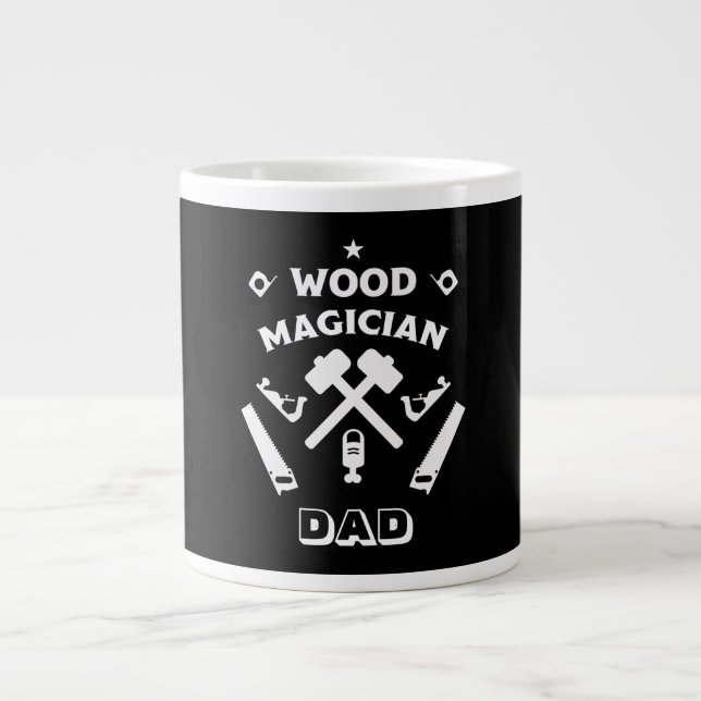 Carpenter Woodworker Jumbo-Tasse (Vorderseite)
