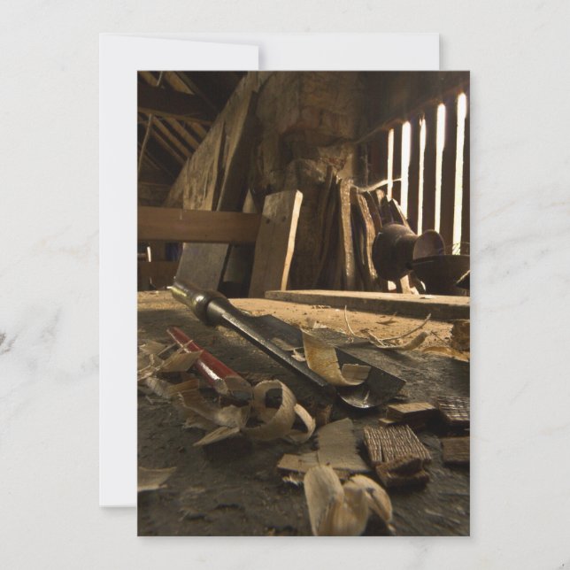 Carpenters Business Workshop Einladung (Vorderseite)