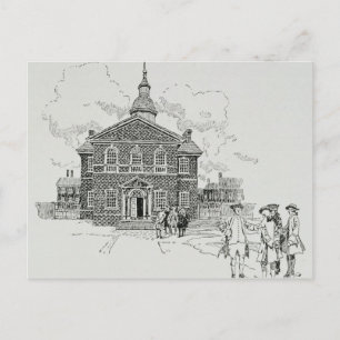 Carpenter's Hall Philadelphia Postkarte