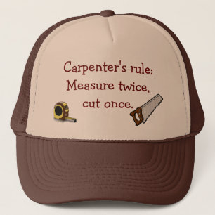 Carpenter's Rule Hat Truckerkappe