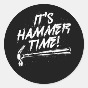 Carpentry Woodcraft carpenter tradesmen Runder Aufkleber