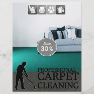 Carpet Cleaning Service Discount Offer Flyer