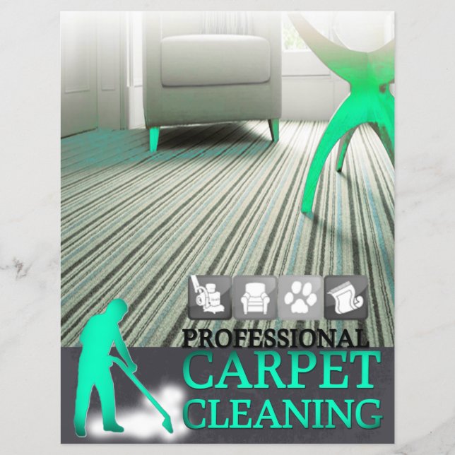 Carpet Cleaning Service Flyer (Vorne)
