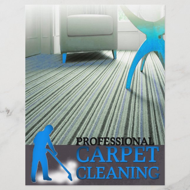 Carpet Cleaning Service Flyer (Vorne)