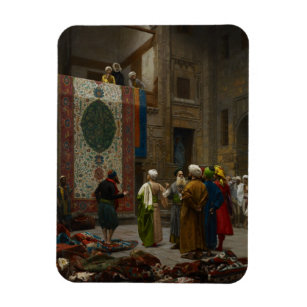 Carpet Merchant, c.1887 (Öl auf Leinwand) Magnet