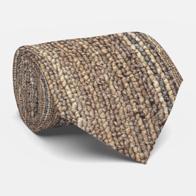 CARPET-TEXTURE-Imitate DRUCKEN Krawatte (Gerollt)