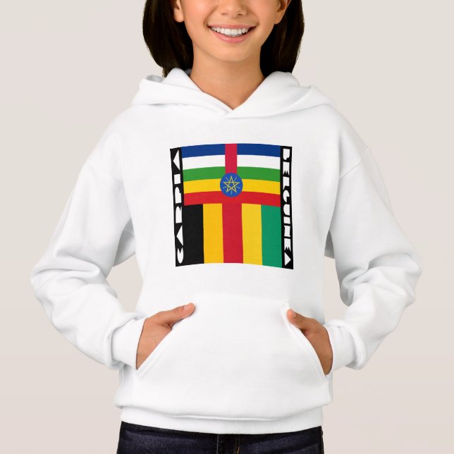Carpia und Belguinea Hoodie (Vorderseite)