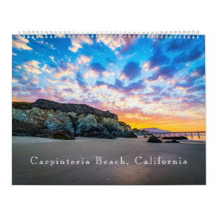 Carpinteria Beach, Kalifornien Kalender