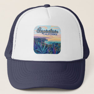 Carpinteria California Santa Barbara Ventura Beach Truckerkappe