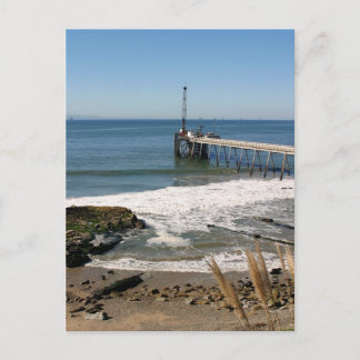 Carpinteria Pier Postkarte