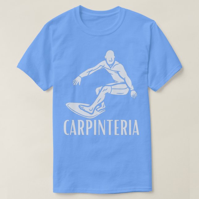 Carpinteria Surfstrand T-Shirt (Design vorne)