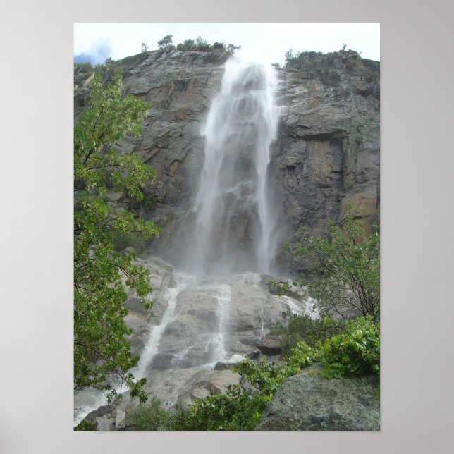 Carr Canyon Waterfall Poster (Vorne)