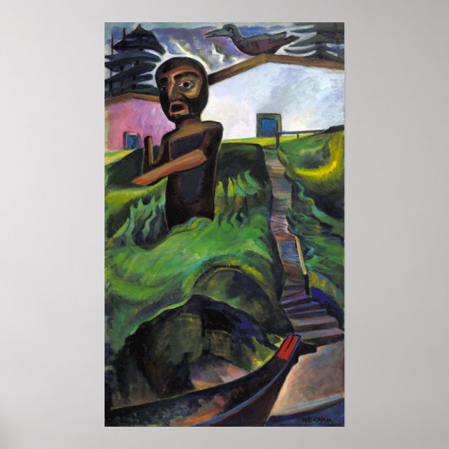 Carr - Crazy Stair 1928 Poster (Vorne)