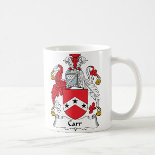 Carr Familienwappen Tasse