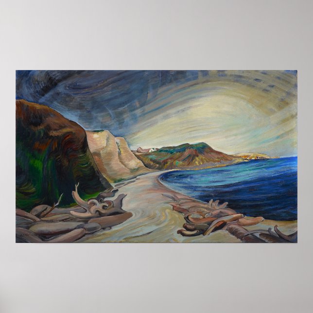 Carr - Küstenlinie 1936 Poster (Vorne)