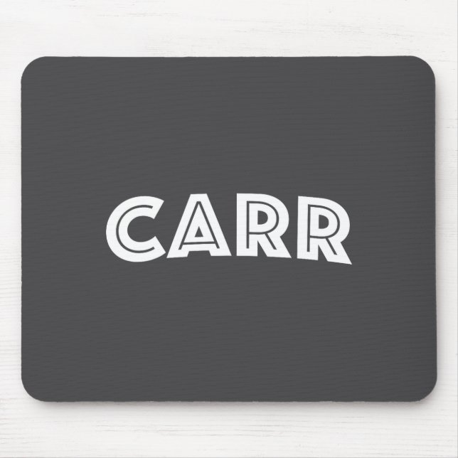 Carr  mousepad (Vorne)
