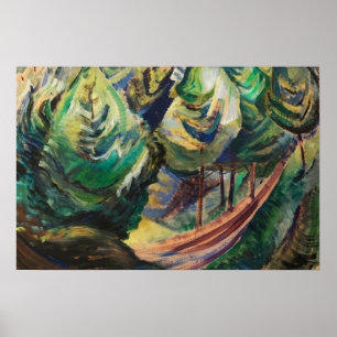 Carr - Pfad der Kiefern 1930 Poster