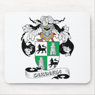 Carranza-Familienwappen Mousepad