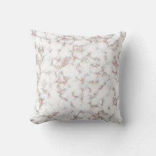 Carrara Rose Gold Glitzer Textur Kissen