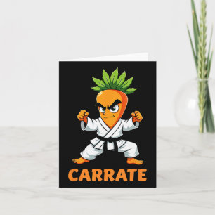 Carrate Karate Carrot Mixed Martial Arts Students Karte