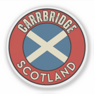 Carrbridge, Schottland Aufkleber