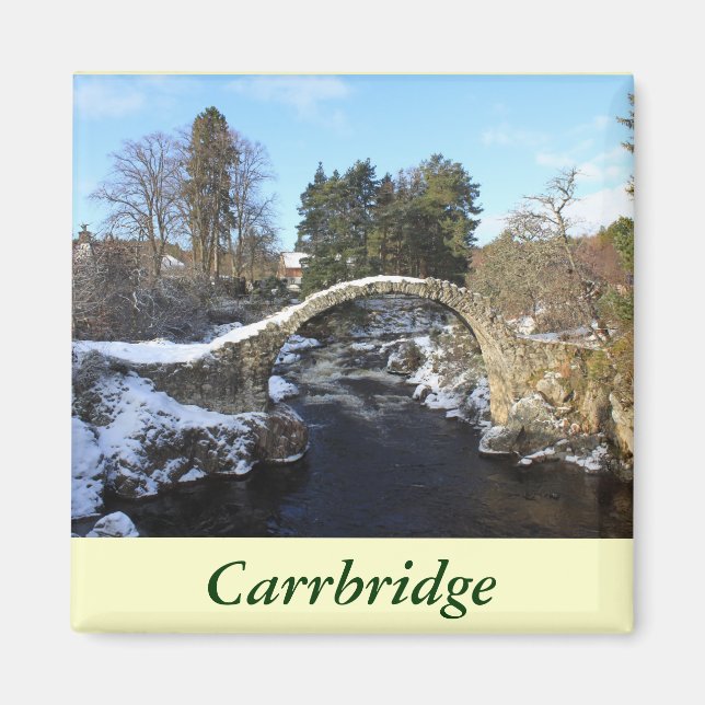 Carrbridge, Schottland Magnet (Vorne)