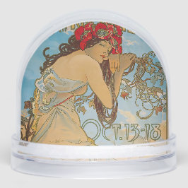 Carriage Dealers by Alphonse Mucha (1902)  Schneekugeln