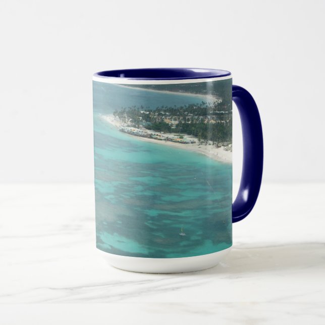 CARRIBEAN AERIAL #1 TASSE (VorderseiteRechts)