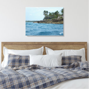 CARRIBEAN ISLAND #1 AUF LEINWAND 20 "x 16"