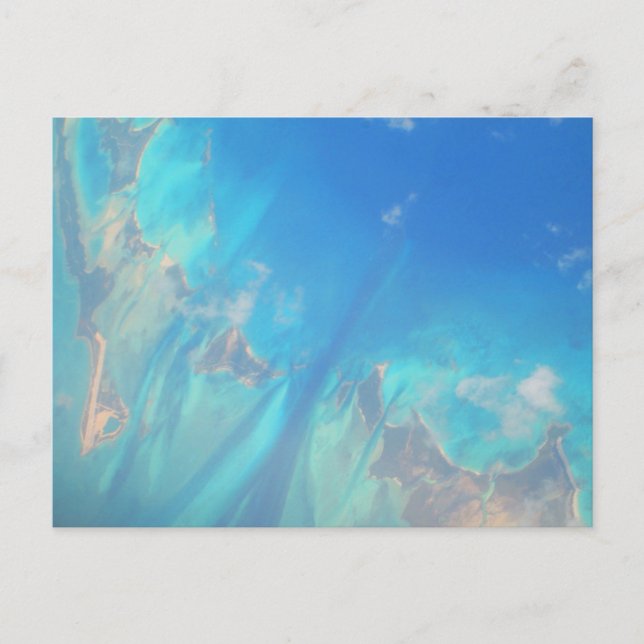 CARRIBEAN SEE #4 POSTCARD POSTKARTE (Vorderseite)